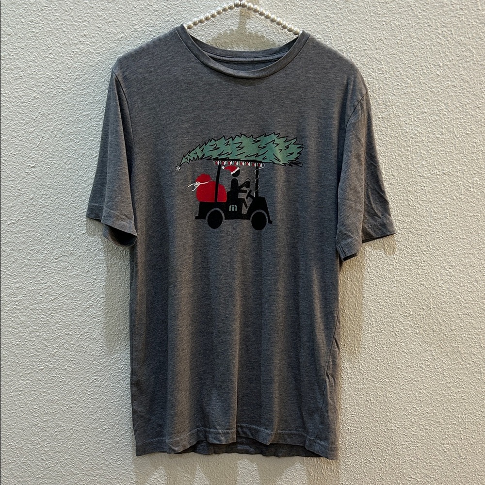 Travis Mathew Christmas Graphic Tee S